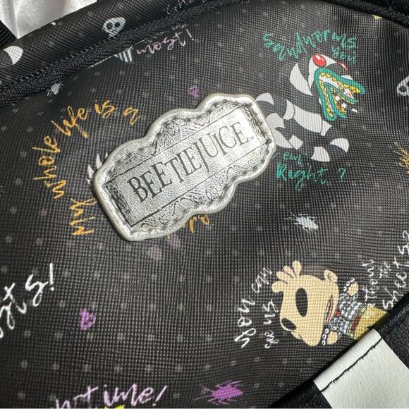 NEW BETTLEJUICE Mini Backpack Anime Manga - Picture 5 of 8